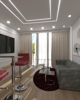 studio apartment with separate/private entrance