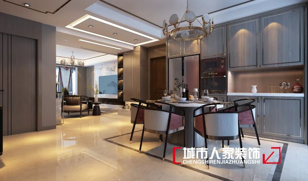 新中式设计,160㎡打造高级美-12