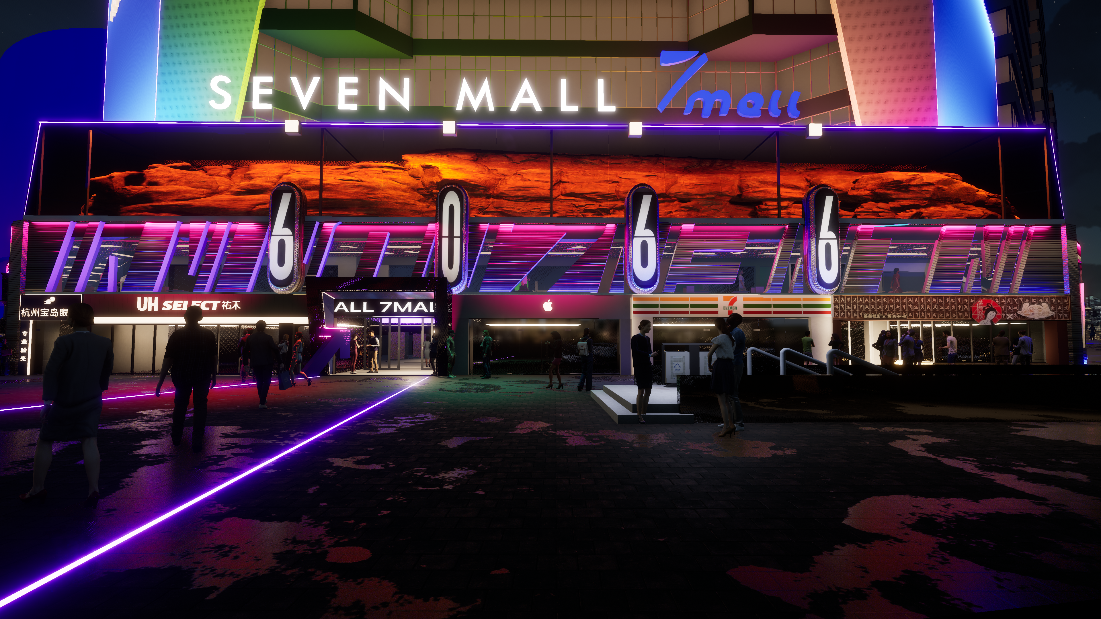 长沙 7MALL 室内外升级设计方案丨中国长沙丨MandoXie-12