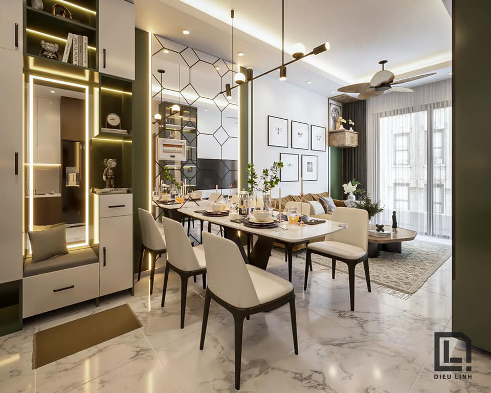 Sketchup公寓室内模型丨Dieu Linh-2