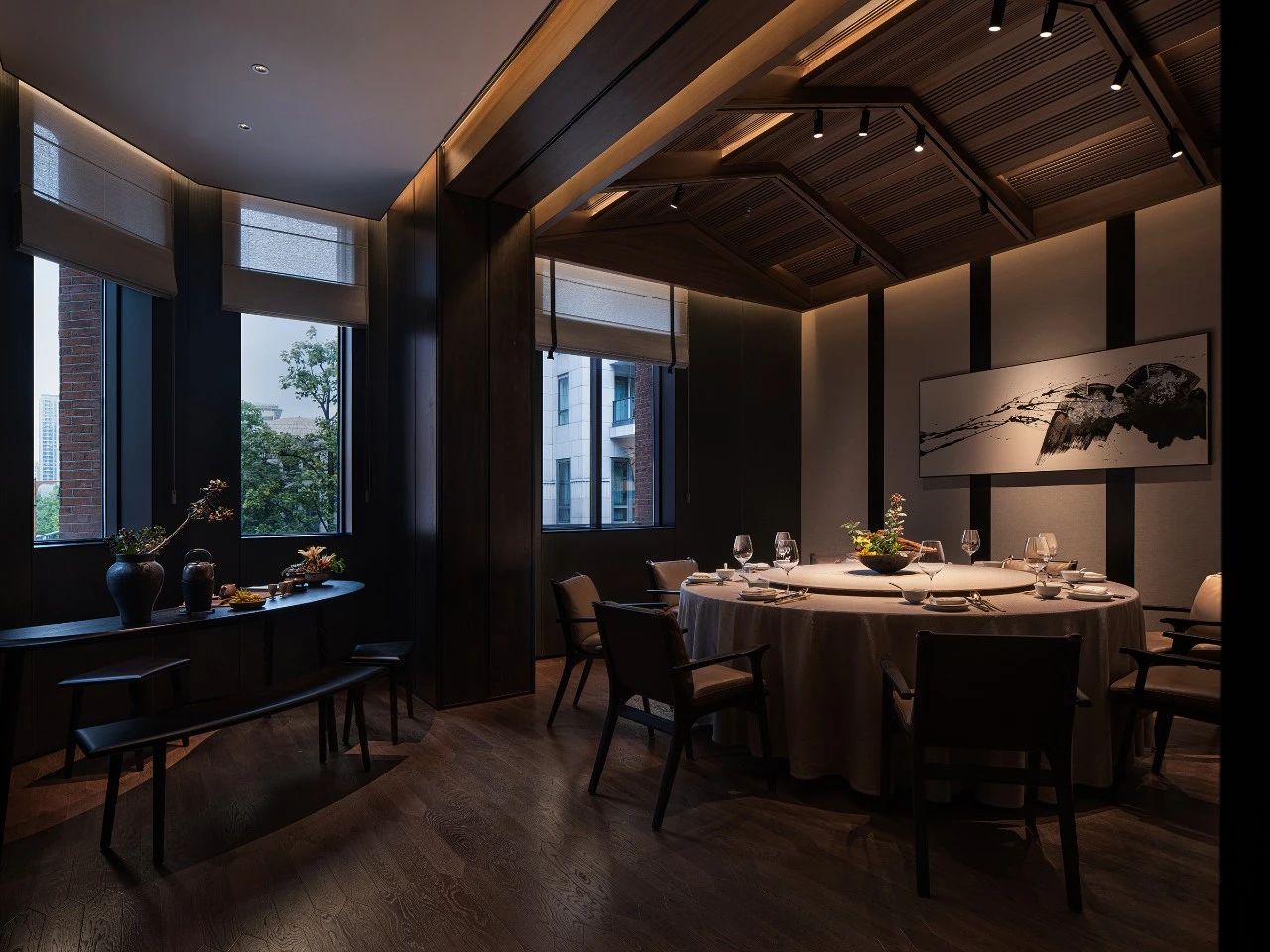 逸道餐厅丨中国上海丨北京境容东方装饰设计有限公司-50