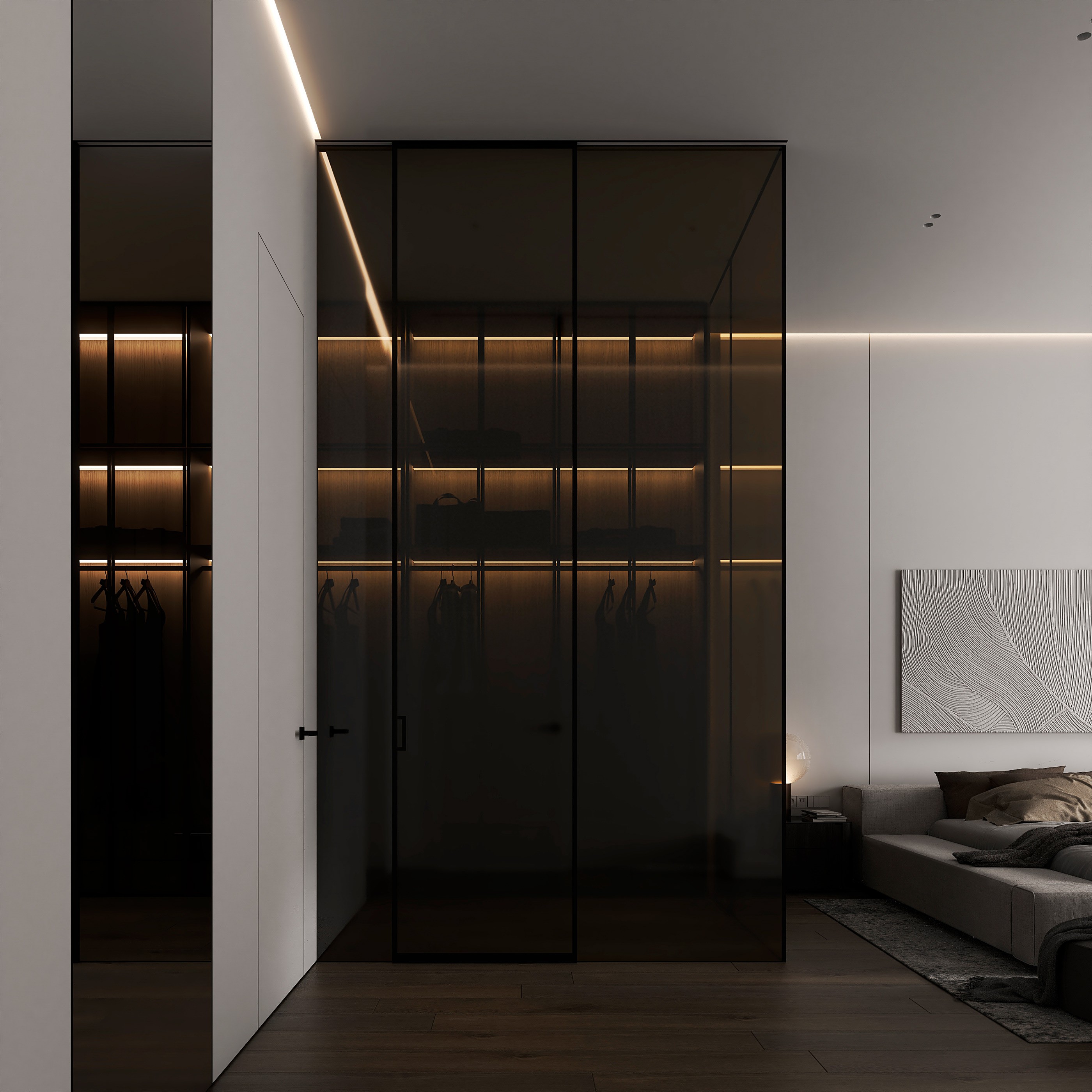 现代简约 复式空间设计！-18