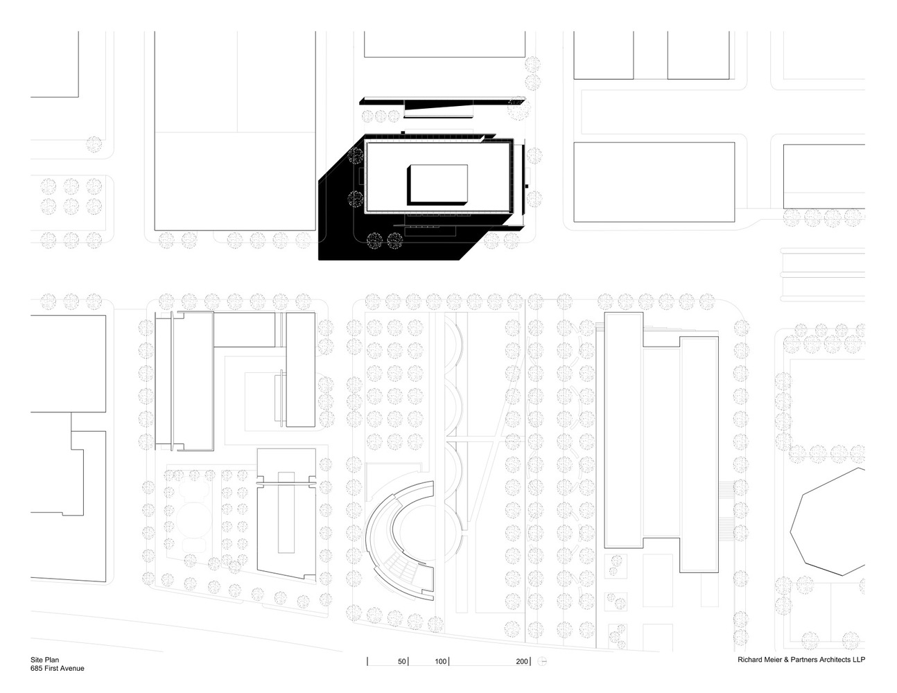 Richard Meier 黑色杰作 | Milestone Black 公寓楼设计-37