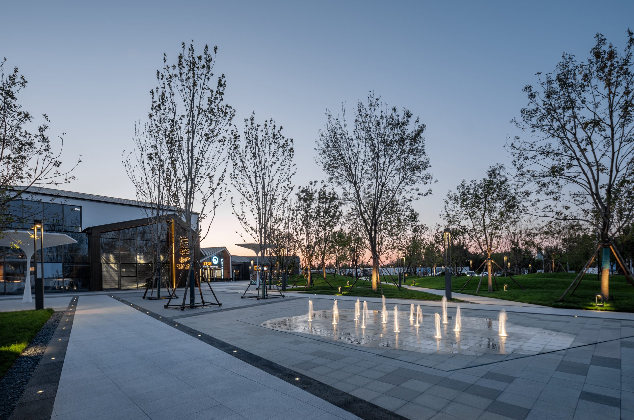 远洋秦皇岛蔚蓝海岸度假小镇商业街丨中国河北-8