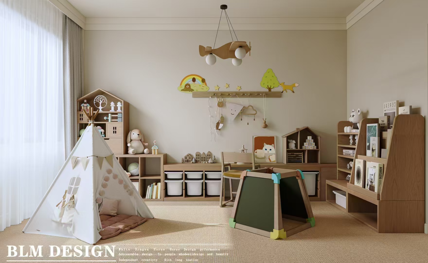 白龙马设计与表现效果图-5