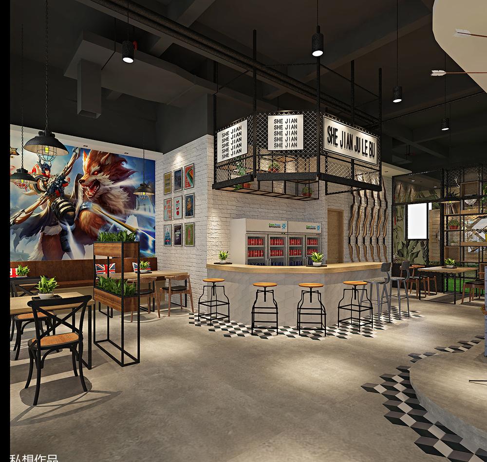 LOFT风格的射箭馆-6