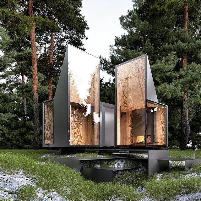 极简主义别墅,融入自然的艺术魅力-67