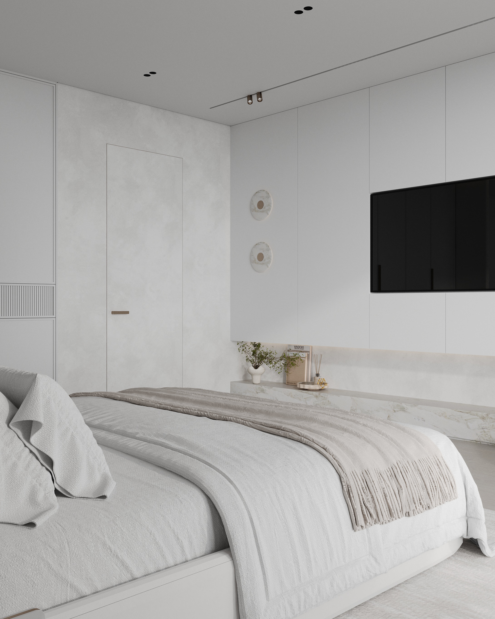 主卧室可视化设计丨美国丨Inesa Orlenko-12