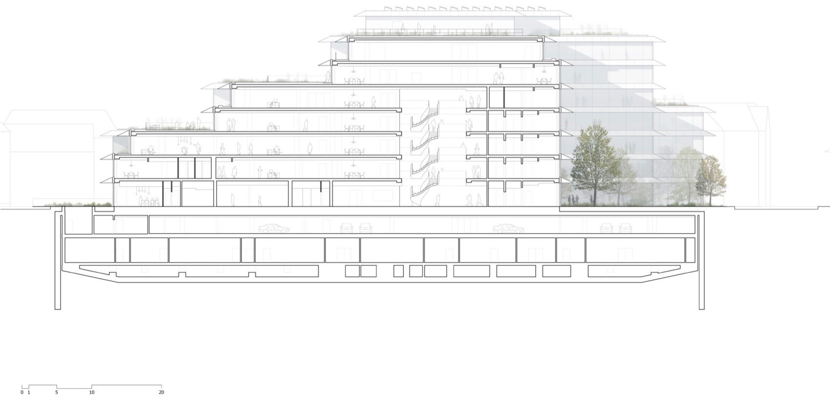 Bellerivestrasse 36大楼丨瑞士苏黎世丨C.F. Møller Architects-144