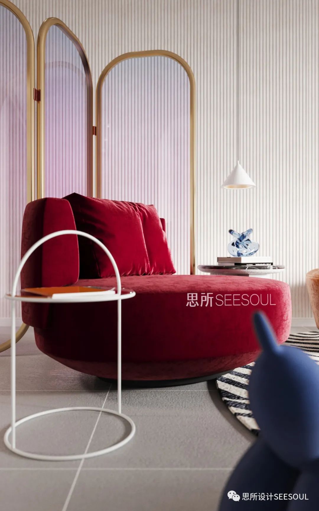 色彩点睛,耒阳合兴中心城现代家居设计-27