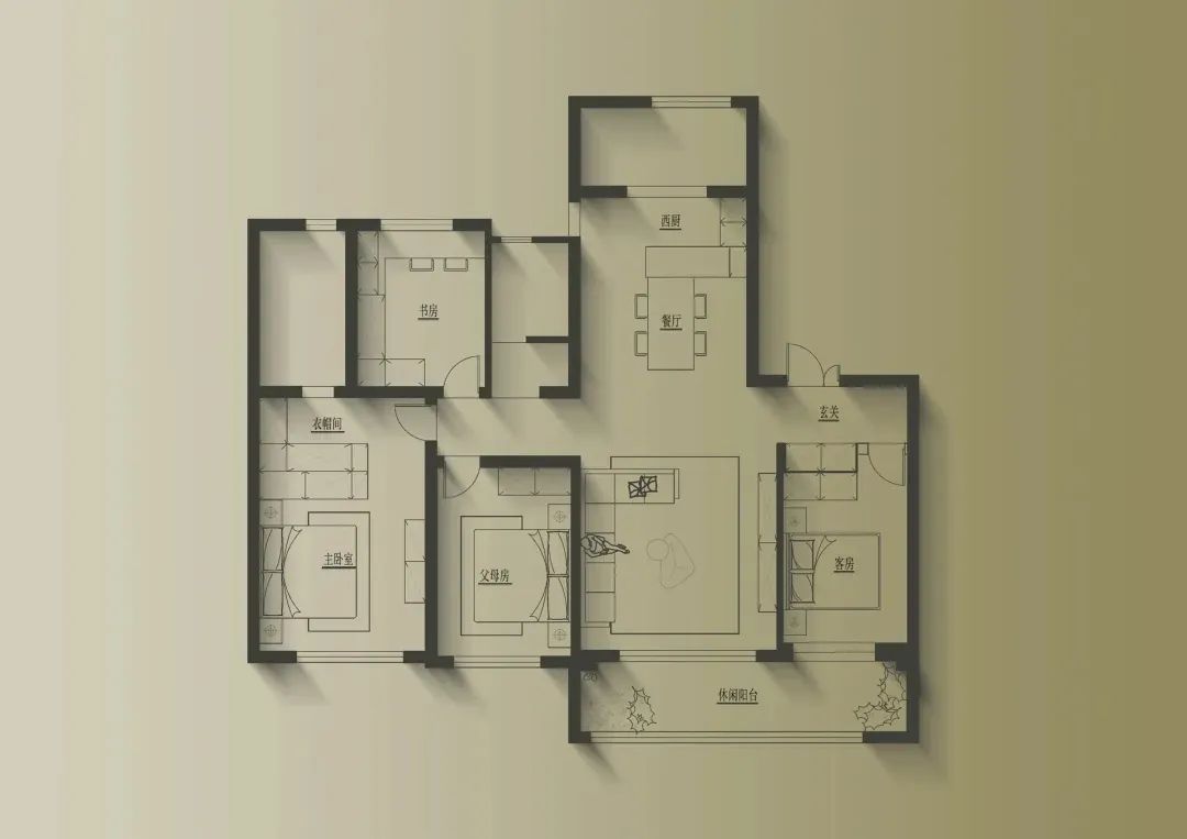 精致养老宅丨中国成都丨设计师王司囡-41