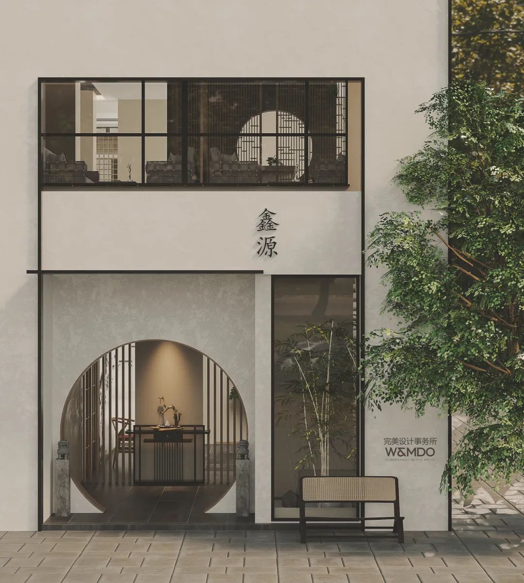 禅意茶楼 · 自然与人文共生的诗意图景丨中国乐山丨本岸-0