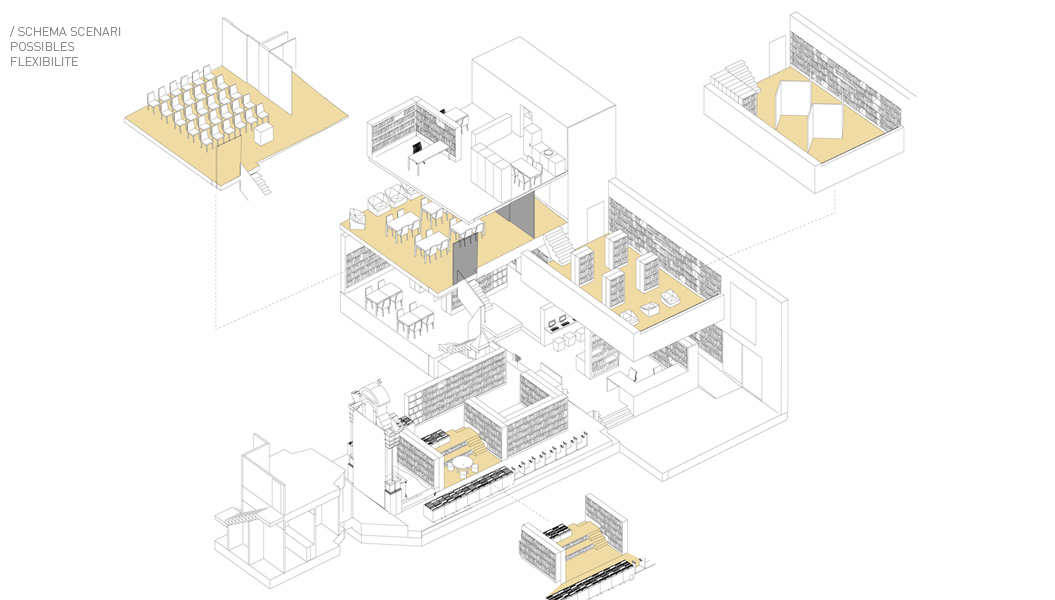 Chapelle de Rebecq改造为图书馆项目丨Binario architectes,NN Studio-31