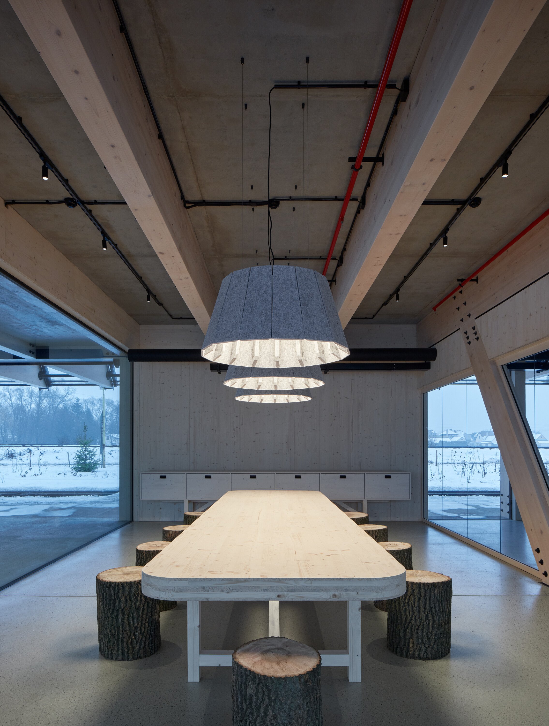 Klouboucká 森林总部丨俄罗斯丨Mjölk architects-22