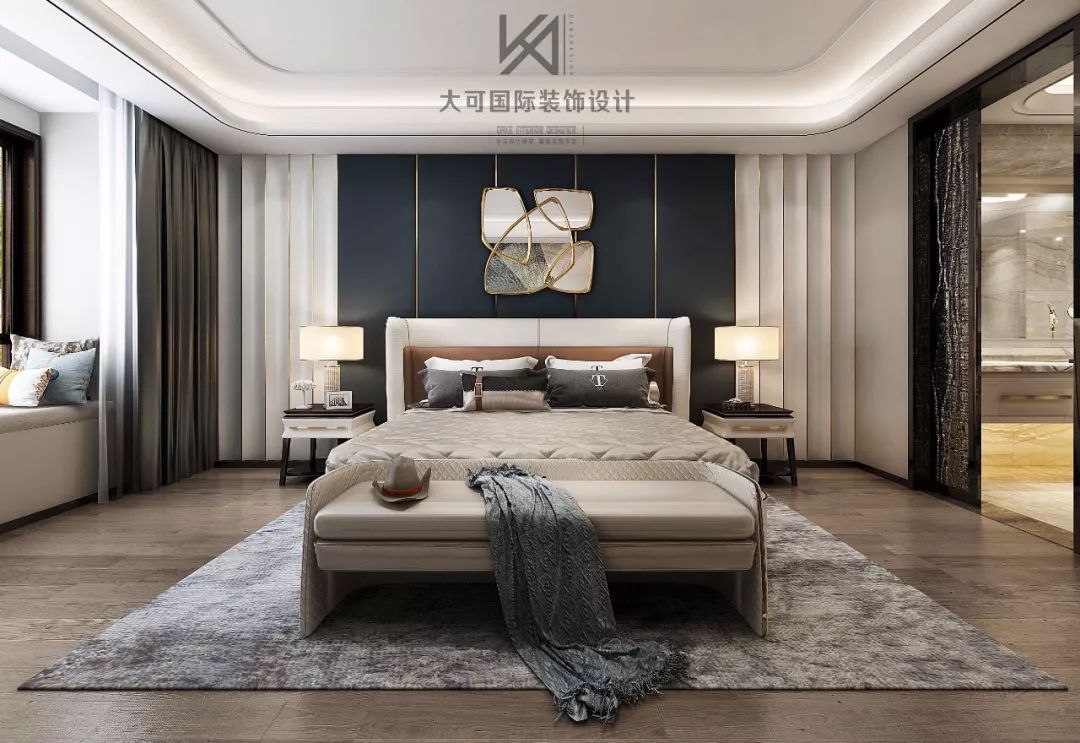 外滩首府 380㎡低调奢华的现代轻奢，细节处的质感体验-23