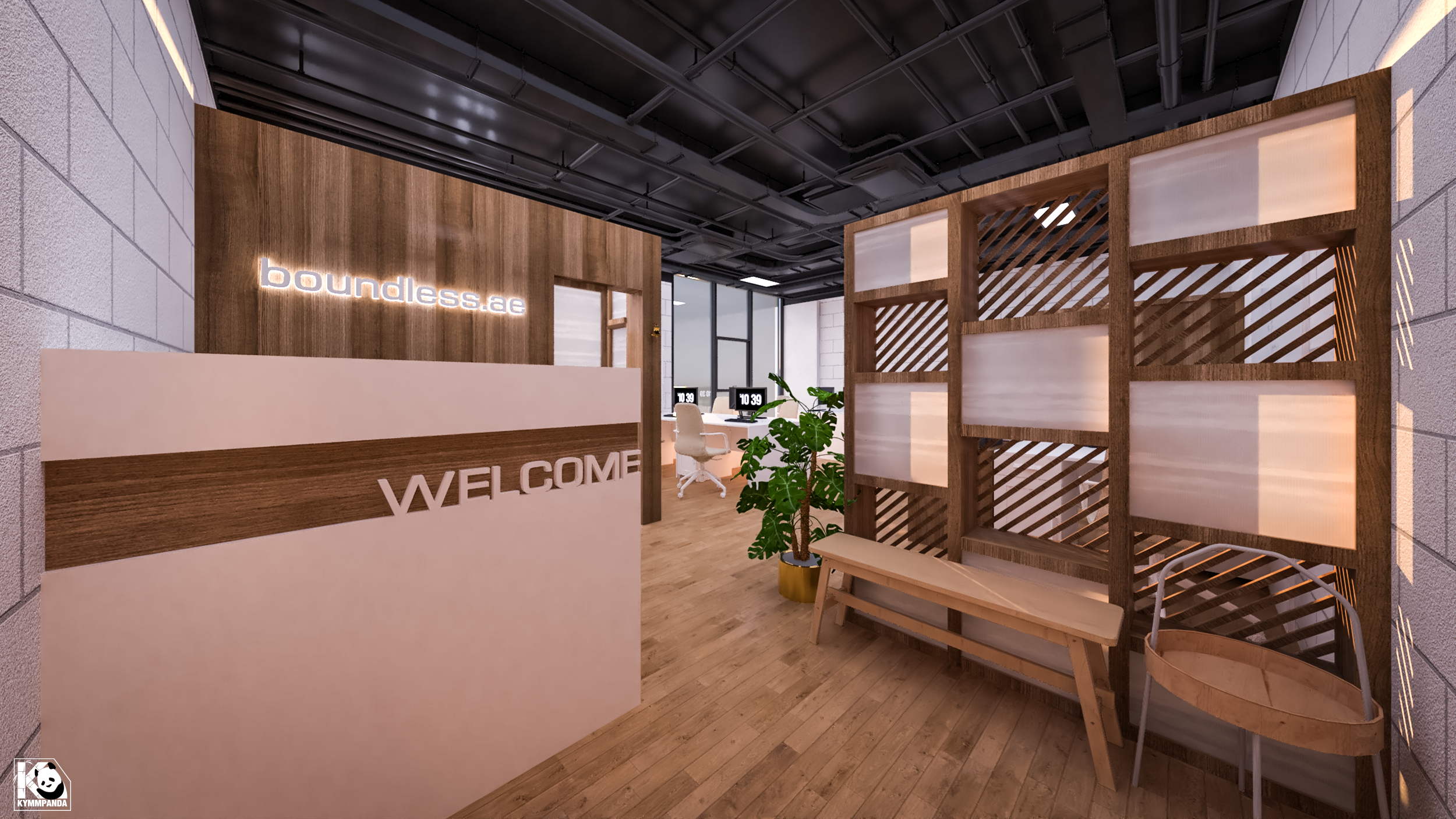 小型办公室室内设计-2