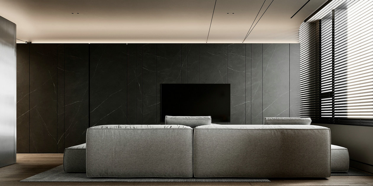 极简高级灰住宅设计-5