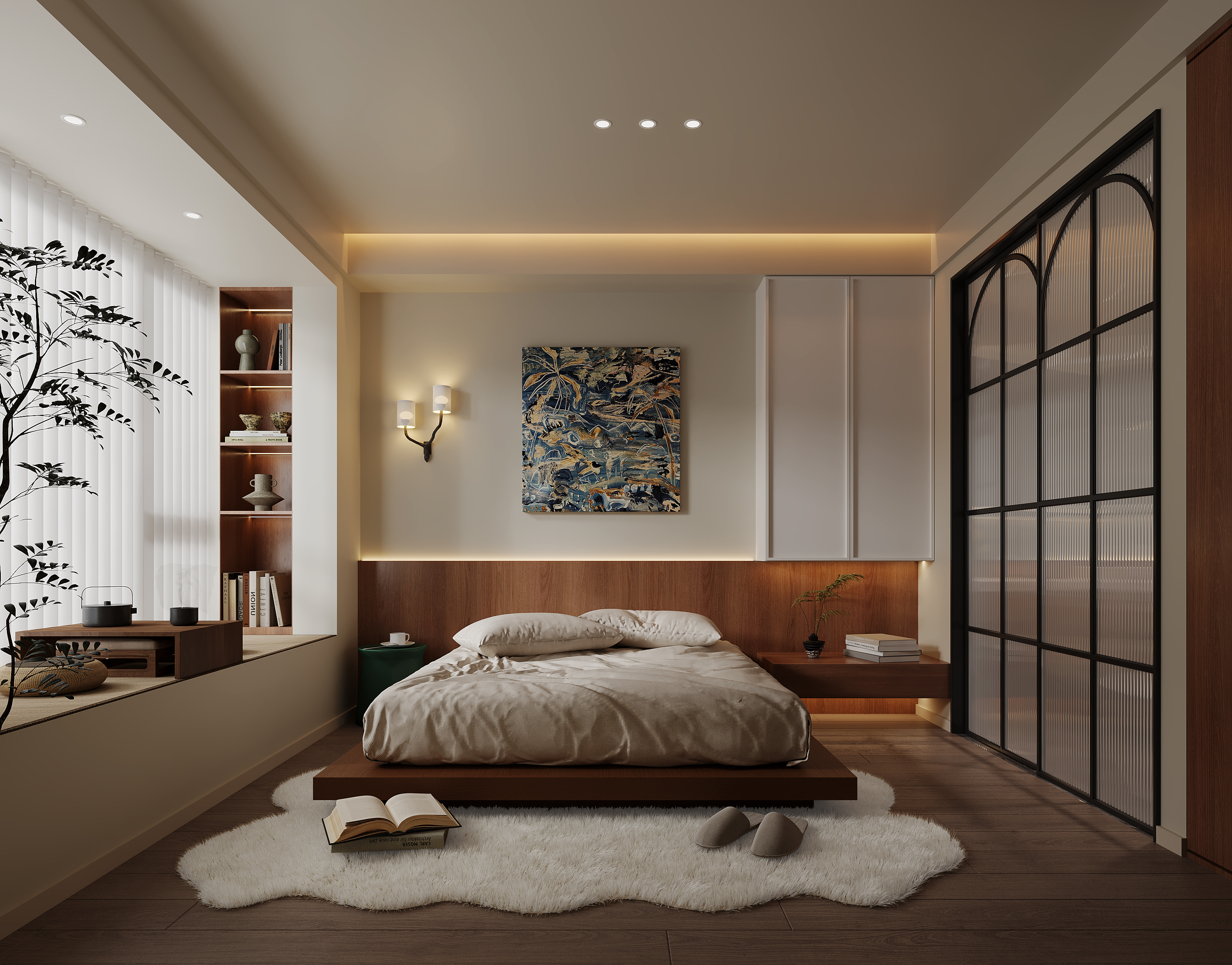 包豪斯风格居住空间设计-10