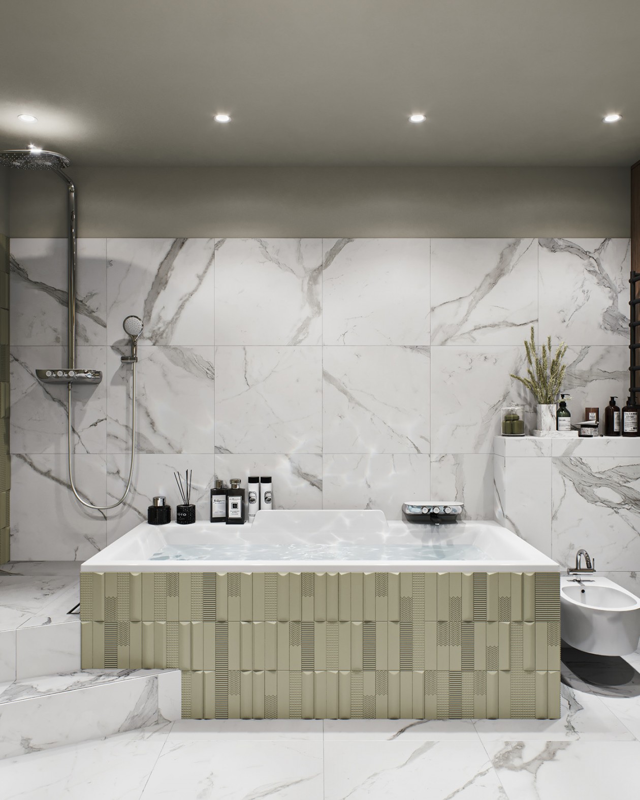 圣彼得堡 -98㎡混搭风公寓-22