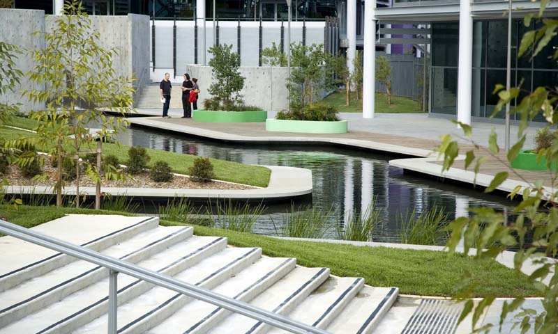 Optus 总部庭院设计-9