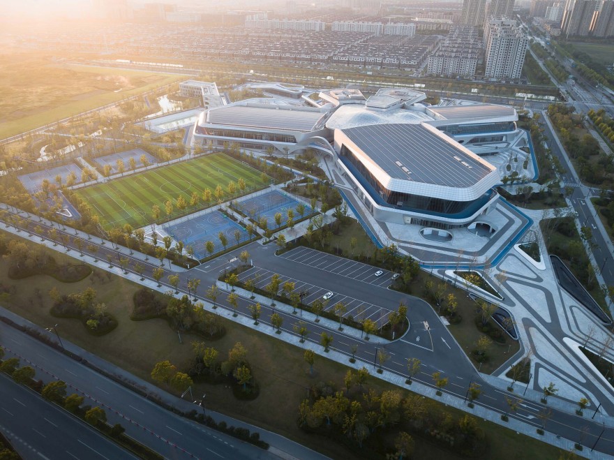 Tongxiang National Fitness Center and Li Ning Sports Park / PT Architecture Design-35
