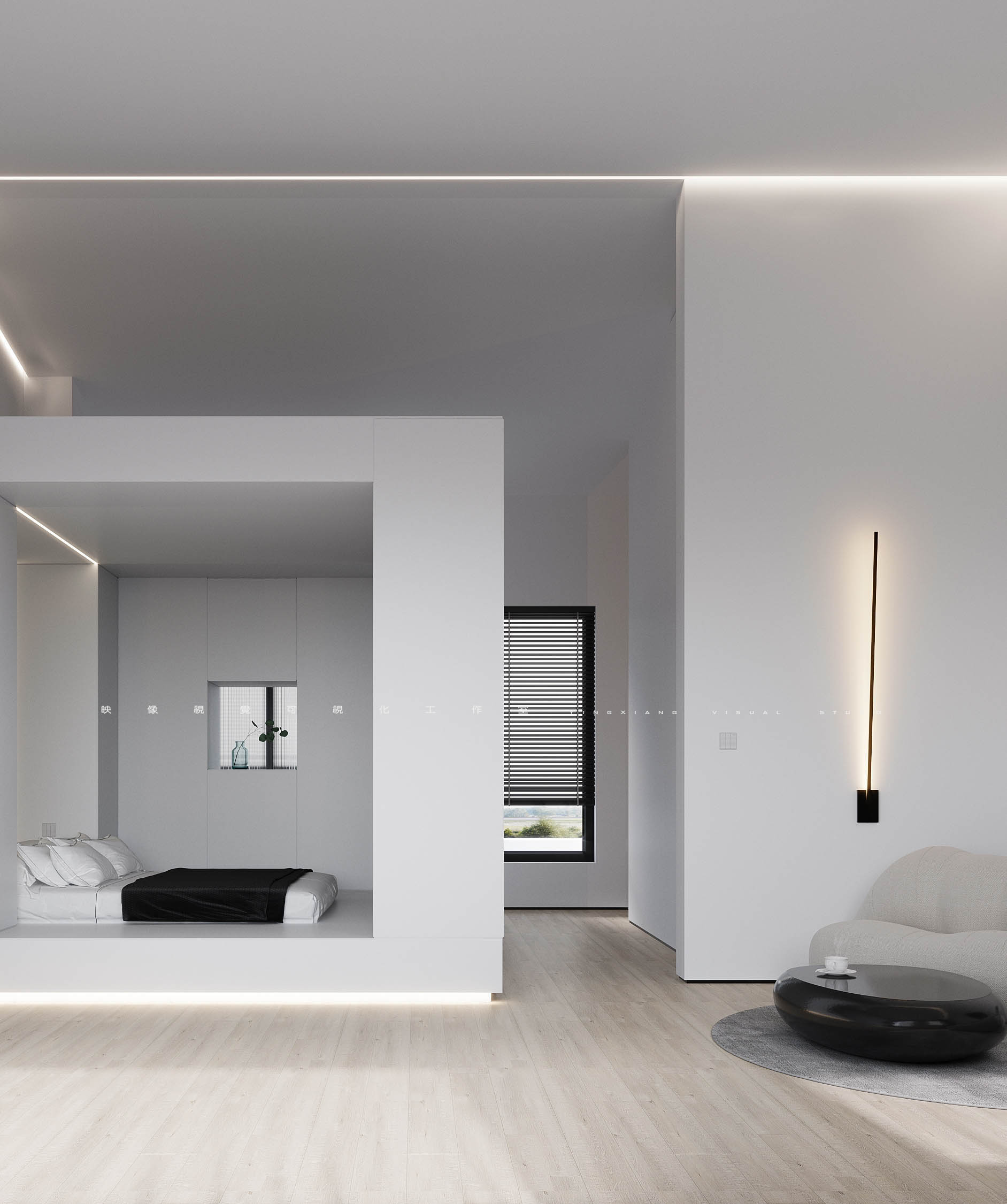 知名设计师打造现代简约办公空间丨映像視覺可视化工作室-4