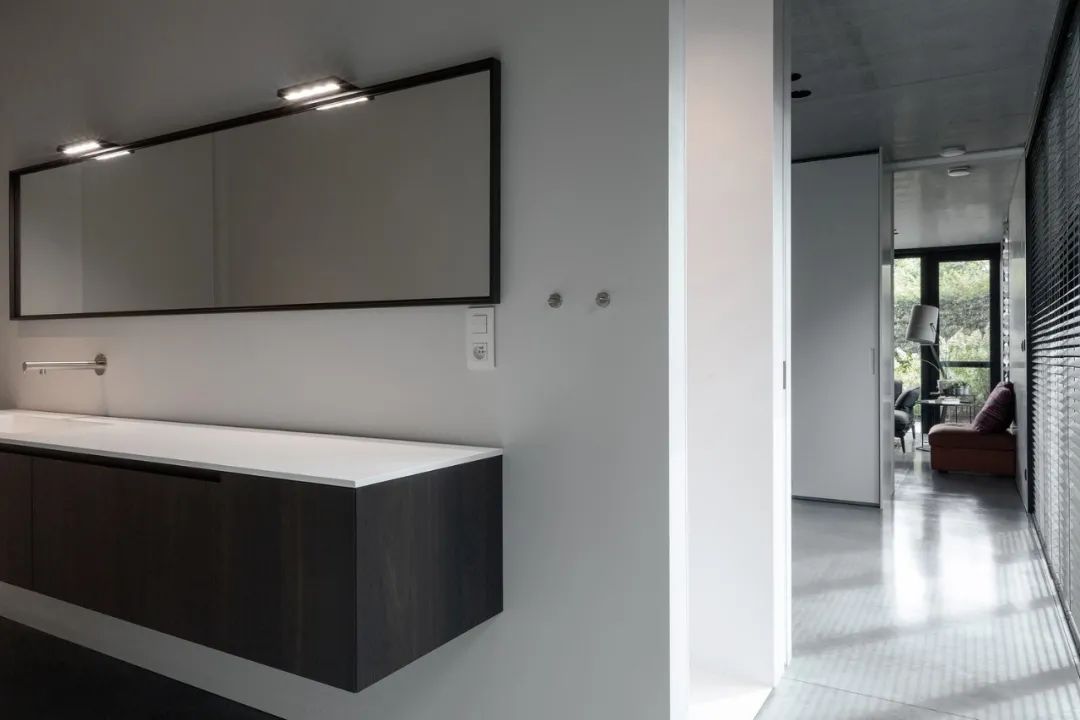 比利时混凝土住宅，温暖现代的可持续发展之家-49