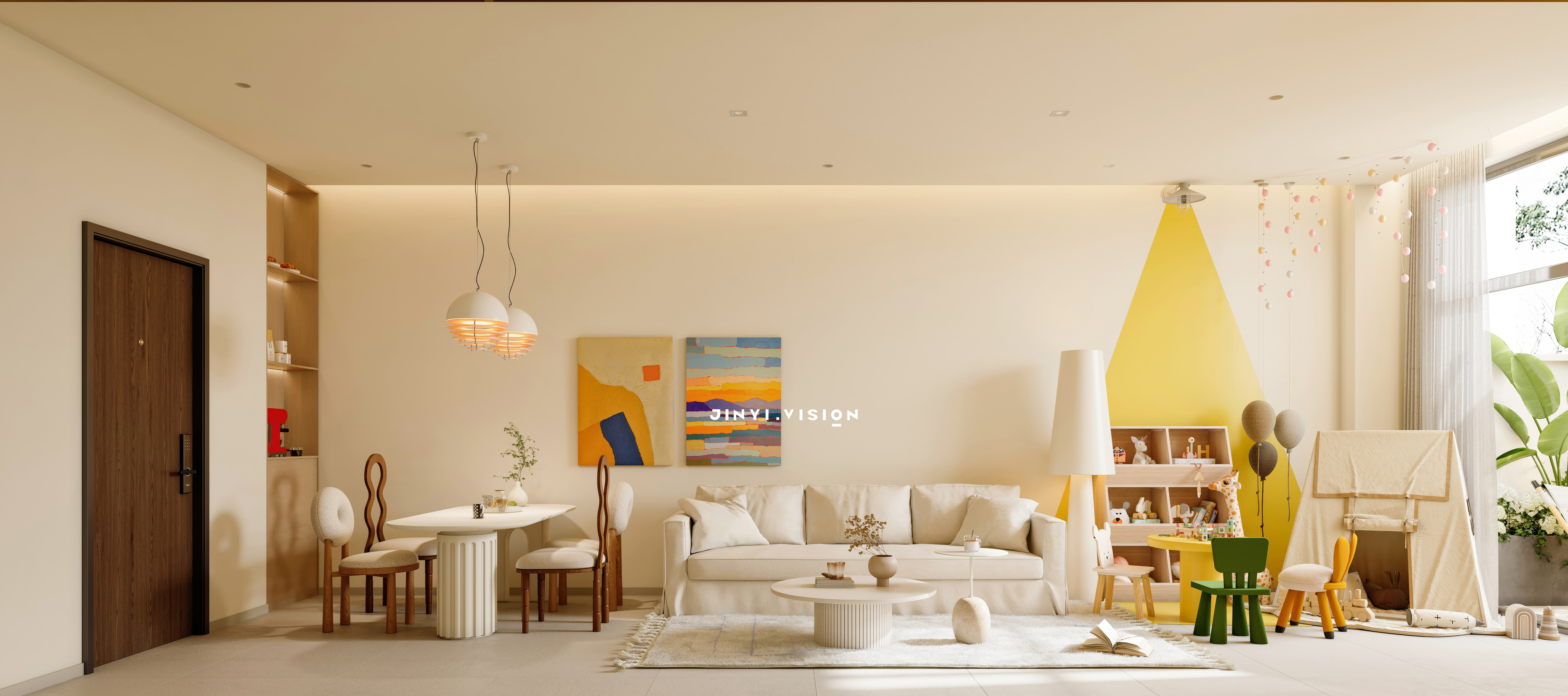 漂亮的奶油风-1