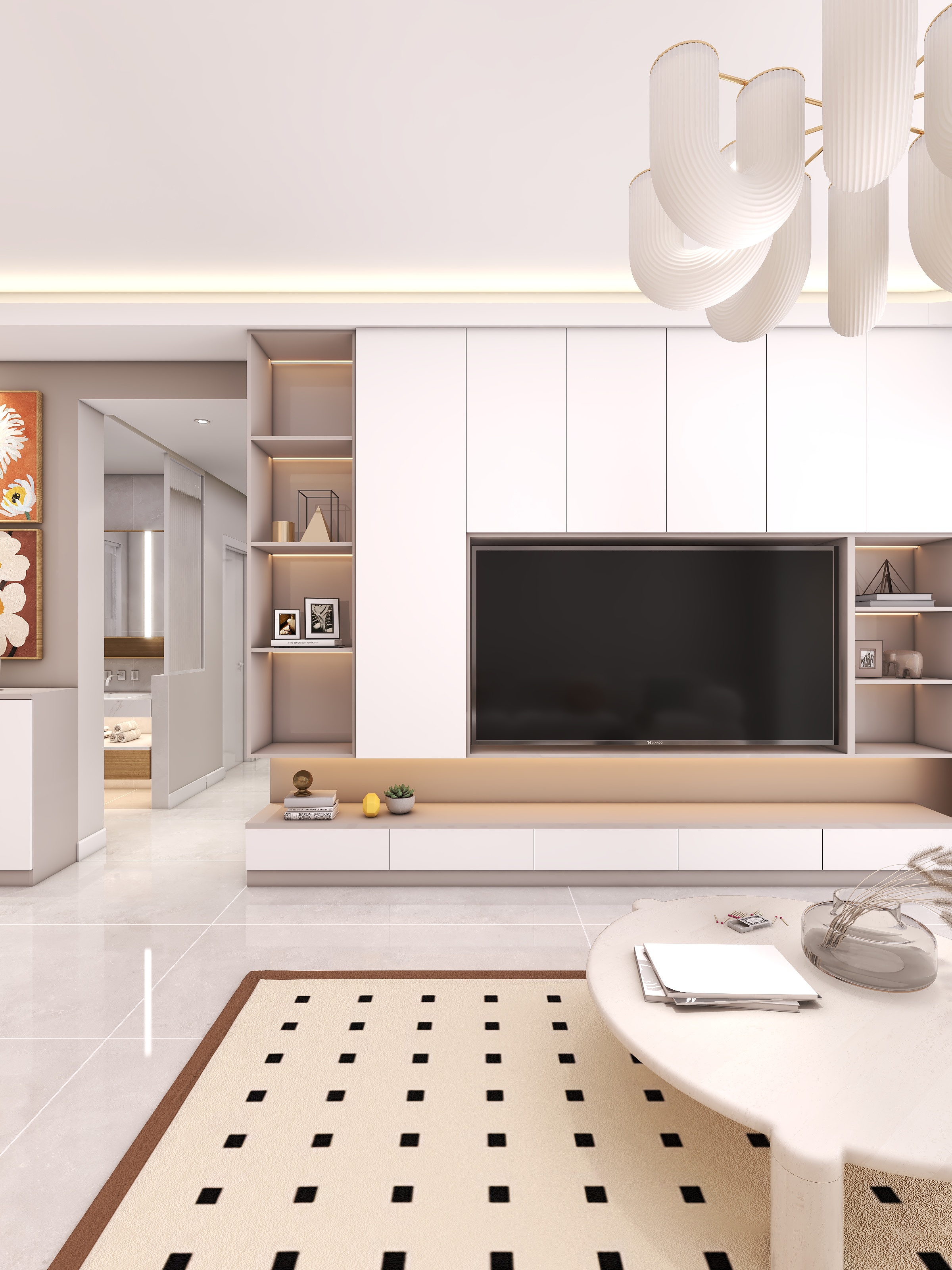 四川成都格兰玺城（113平方现代简约三居室）-7