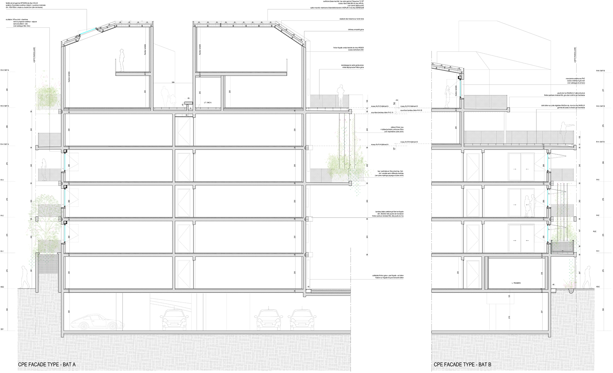 Toulouse ZAC SaintMartin 住宅楼丨法国图卢兹丨Aldric Beckmann Architectes-61