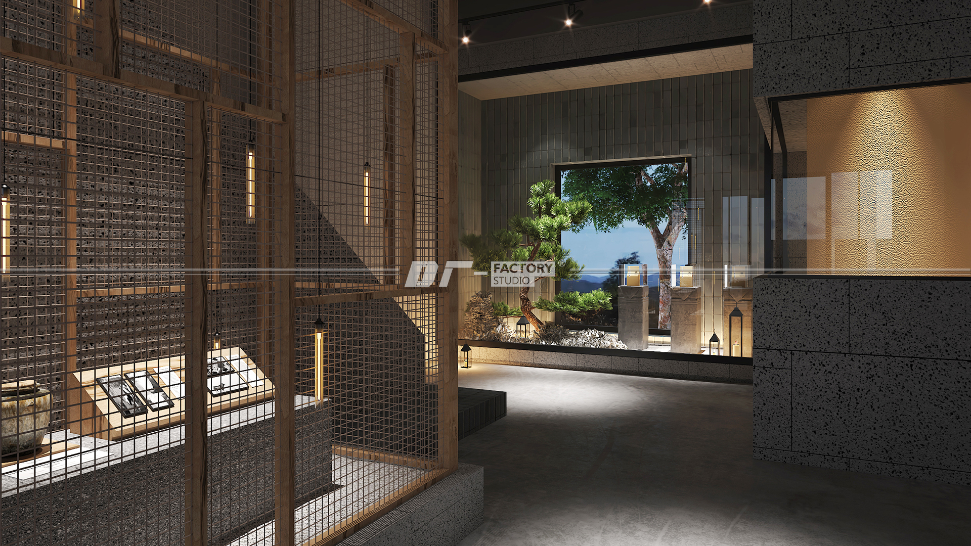 曲靖艺术餐厅设计丨中国曲靖丨鱼骨设计-13