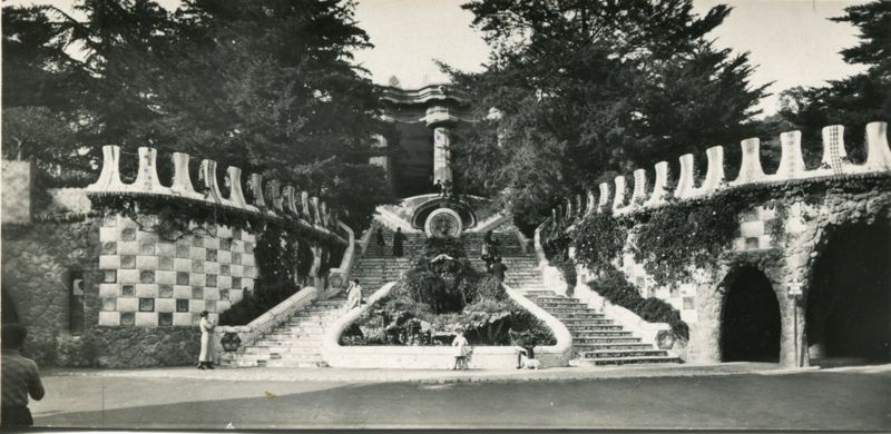 Park Güell（古埃尔公园）丨西班牙巴塞罗那丨Antoni Gaudí i Cornet等-38