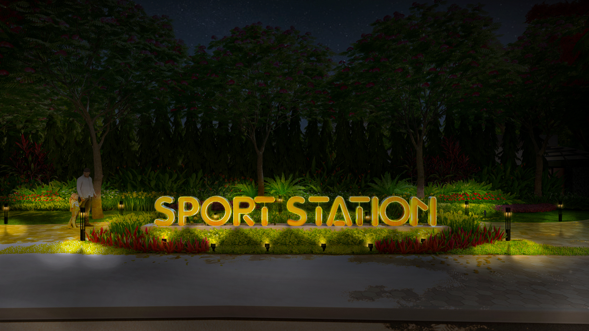 Khu tiện ích TDTT（体育设施服务区）丨越南丨Kts. Lê Hồng Thắm-6