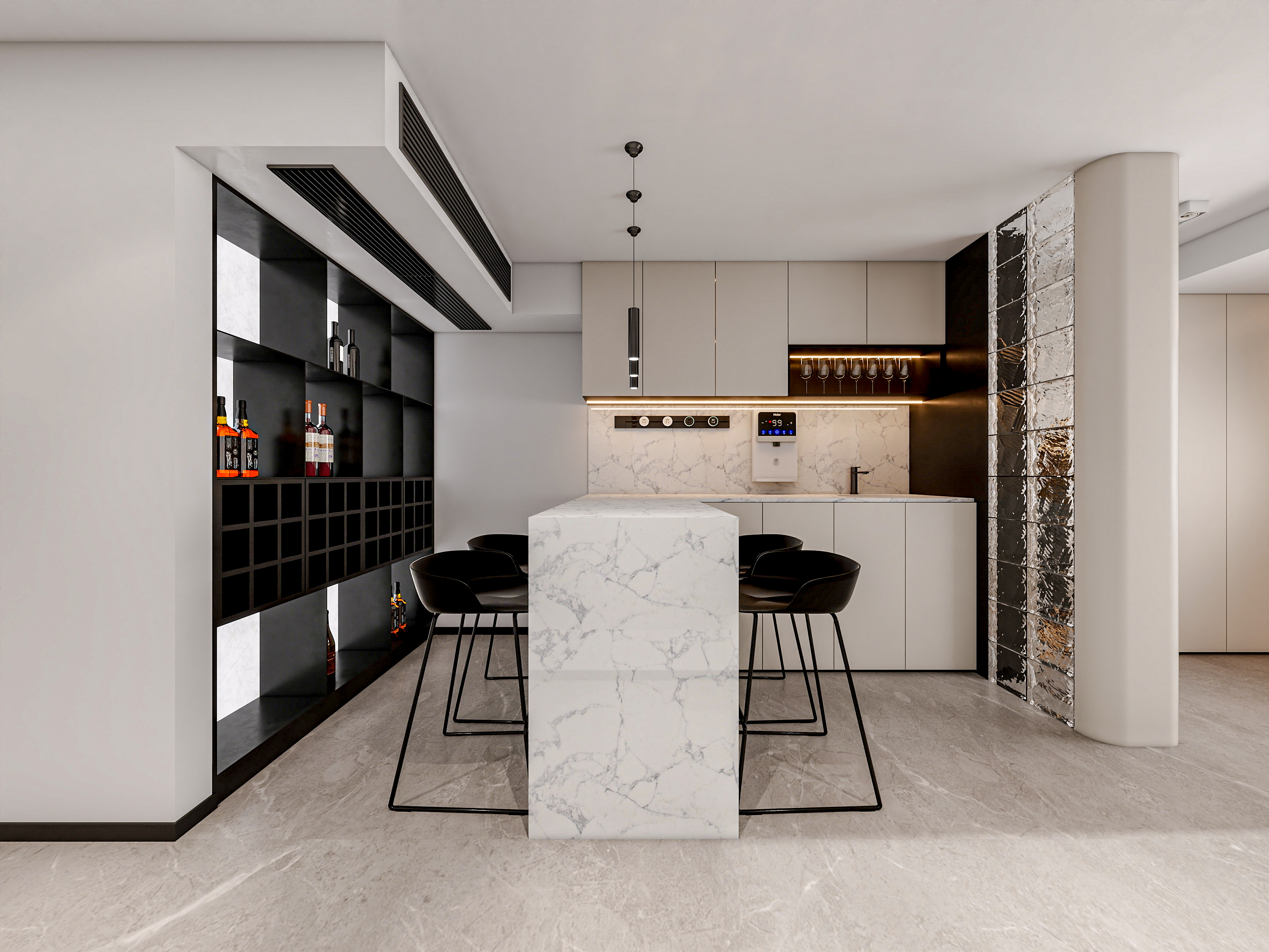 上海浅水湾花园（408平方现代简约别墅）-29