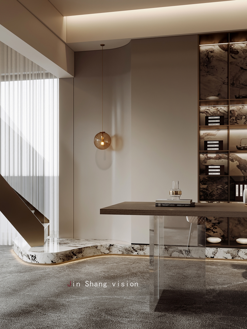 现代轻奢 带点暗调-8