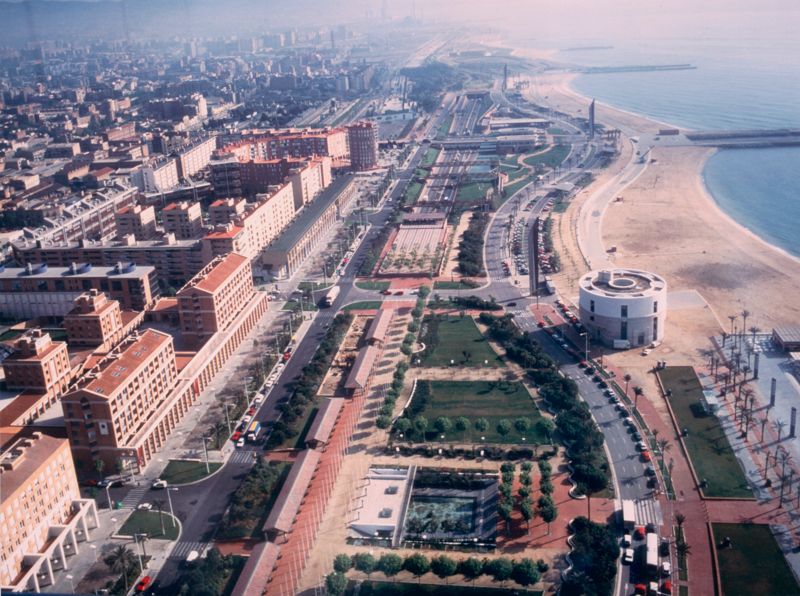 巴塞罗那奥运村及奥林匹克港规划方案丨西班牙巴塞罗那-139