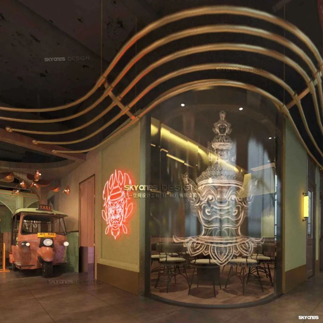 燃泰·泰式火鍋全新空間系統研發丨中国北京丨SKYONES 设计团队-75