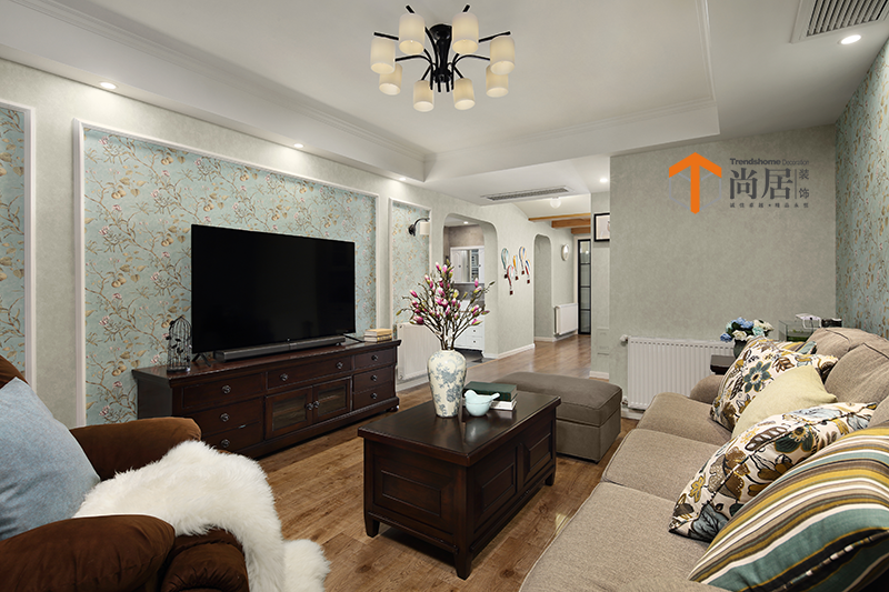 尚居装饰||明通家园||191平||现代美式-14