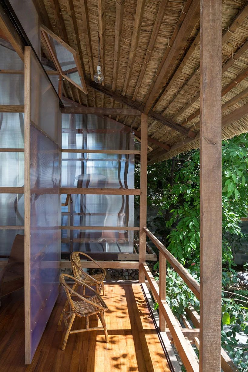 越南木材小屋 | 自然连接与低成本环保设计-20