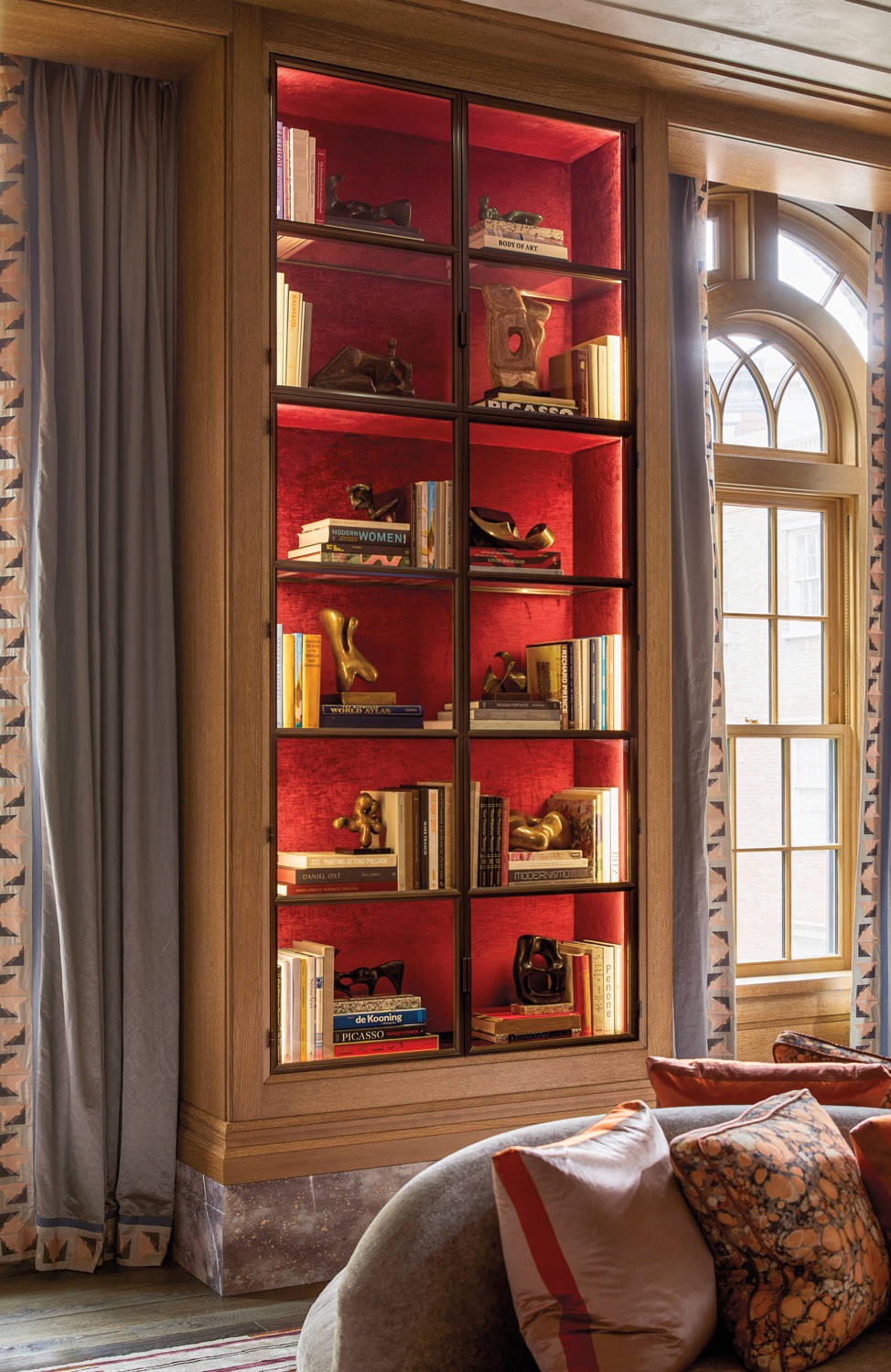 纽约艺术收藏家的绿意村庄豪宅-9