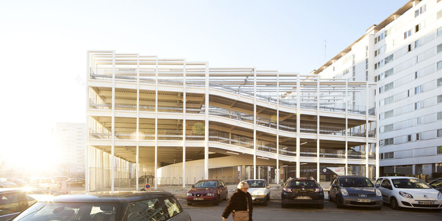 Parking silo au cœur d'un grand ensemble - CoCo architectureCoCo architecture-19