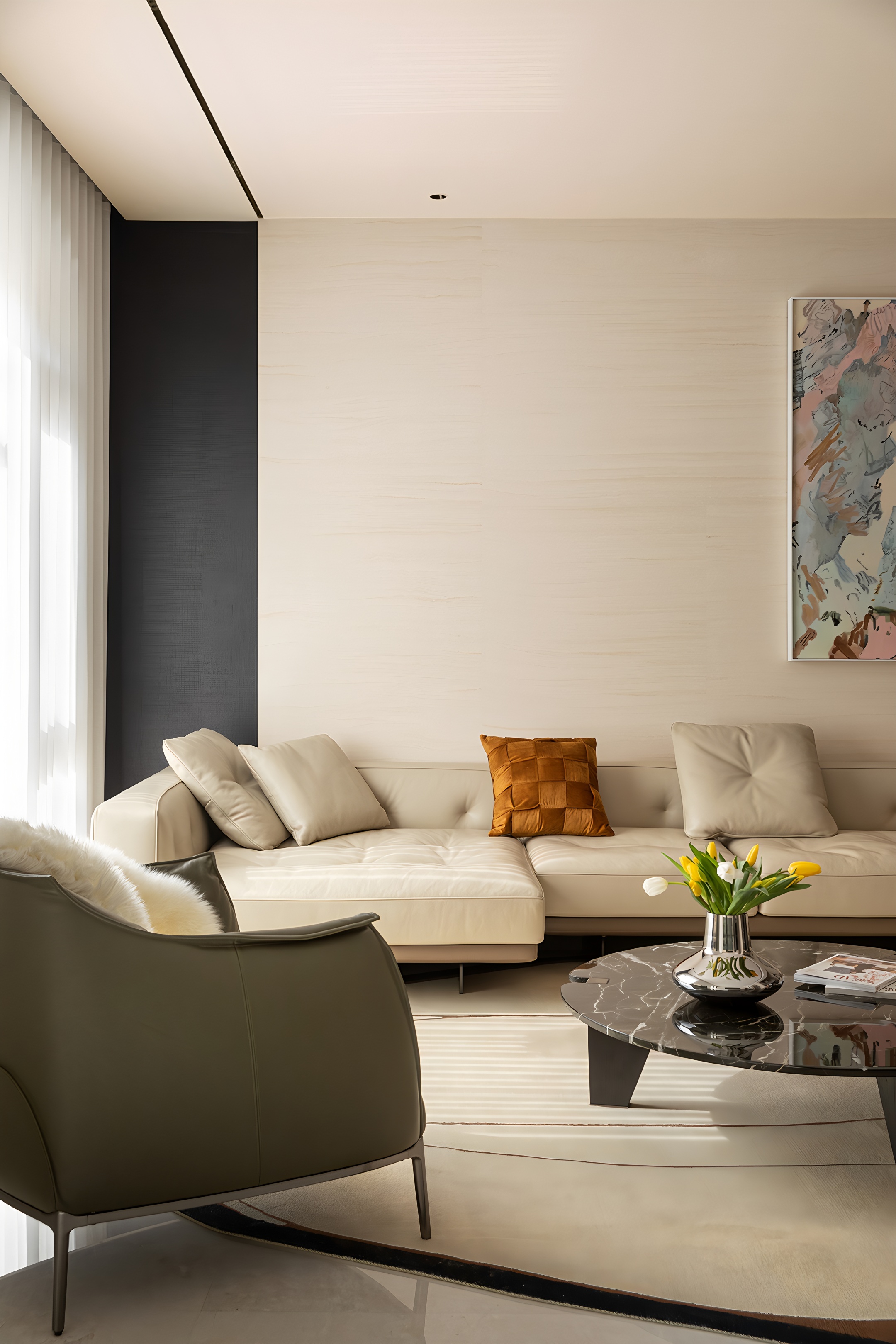 杭州富春壹号院660m²• 归于自在｜品冠设计丨中国杭州-21