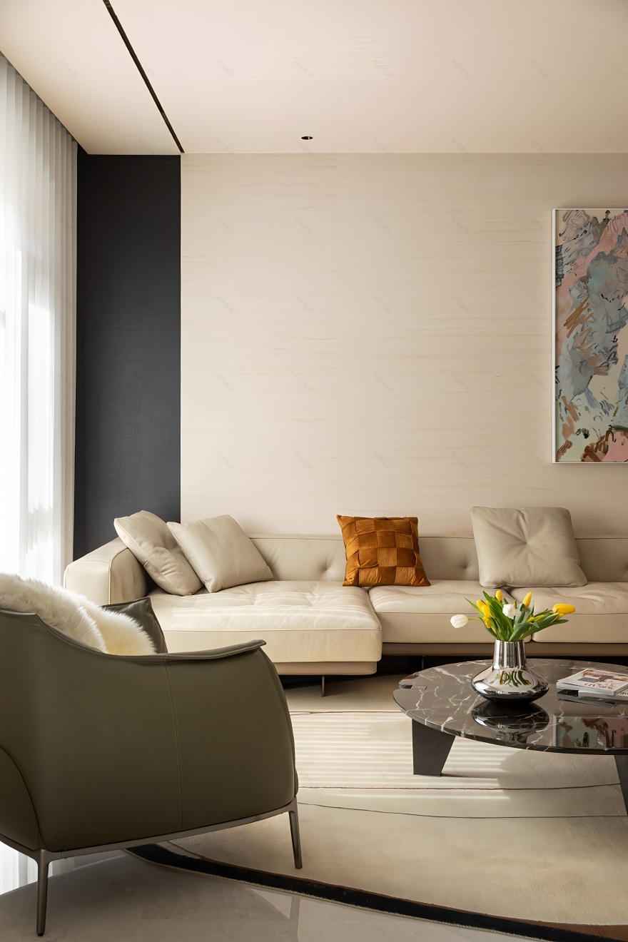 杭州富春壹号院660m²• 归于自在|品冠设计丨中国杭州-21