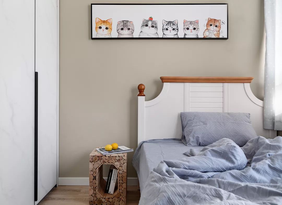 95㎡简约舒适二手房改造，轻松美好生活触手可及-54