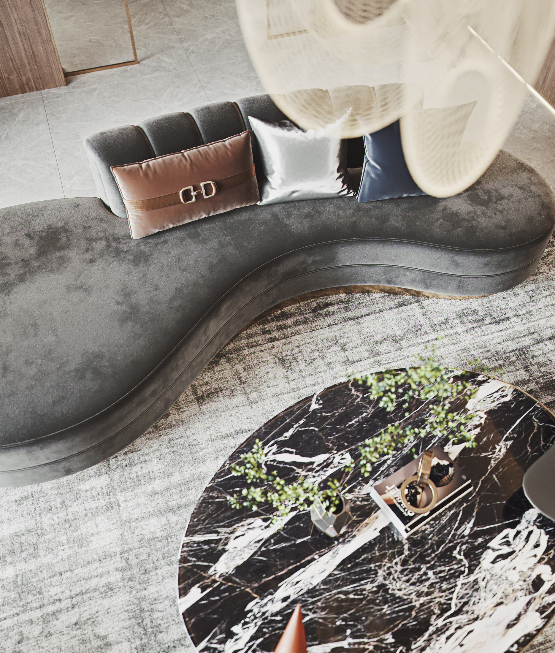 现代轻奢平层设计-13