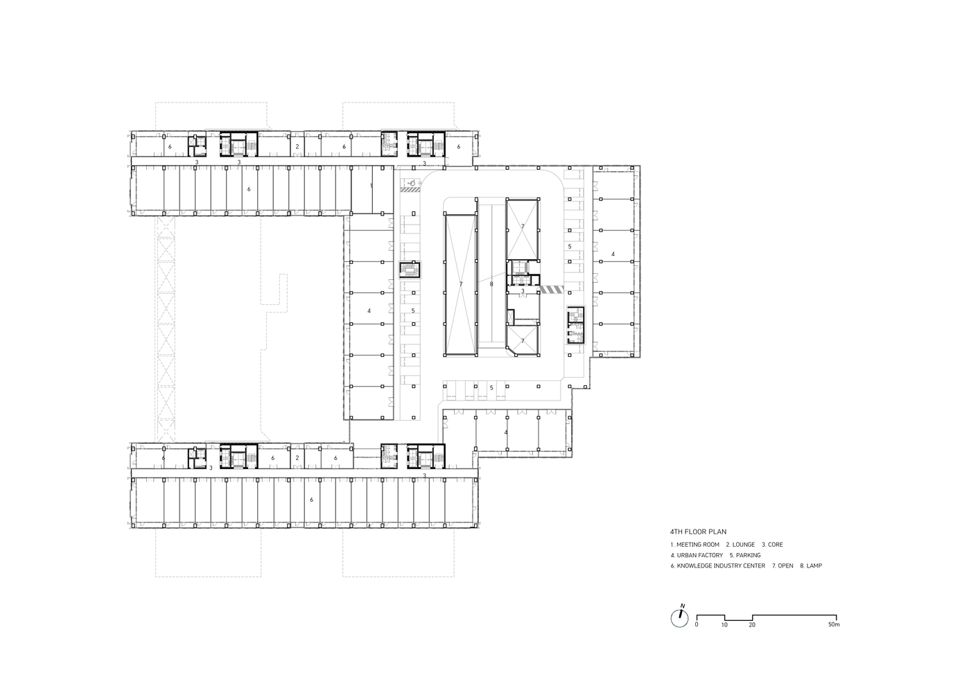 韩国 Yonginsi 吉洪商务园区多功能办公建筑丨KARO 建筑事务所-35