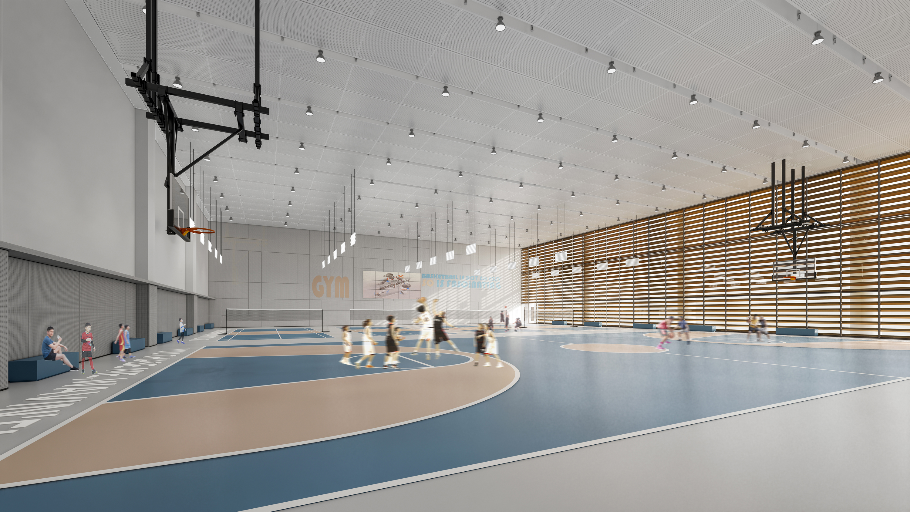 北京师范大学  南山附属学校（高中部）室内精装-9