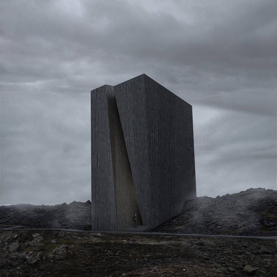 Klamm（冰岛洞穴塔楼相关项目）-1