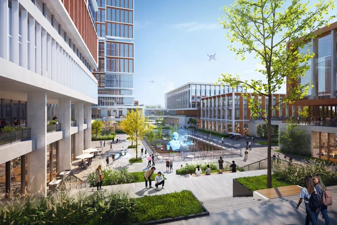 智启未来途筑梦想|上海院原创设计河南省重点建设项目高途智成港-49