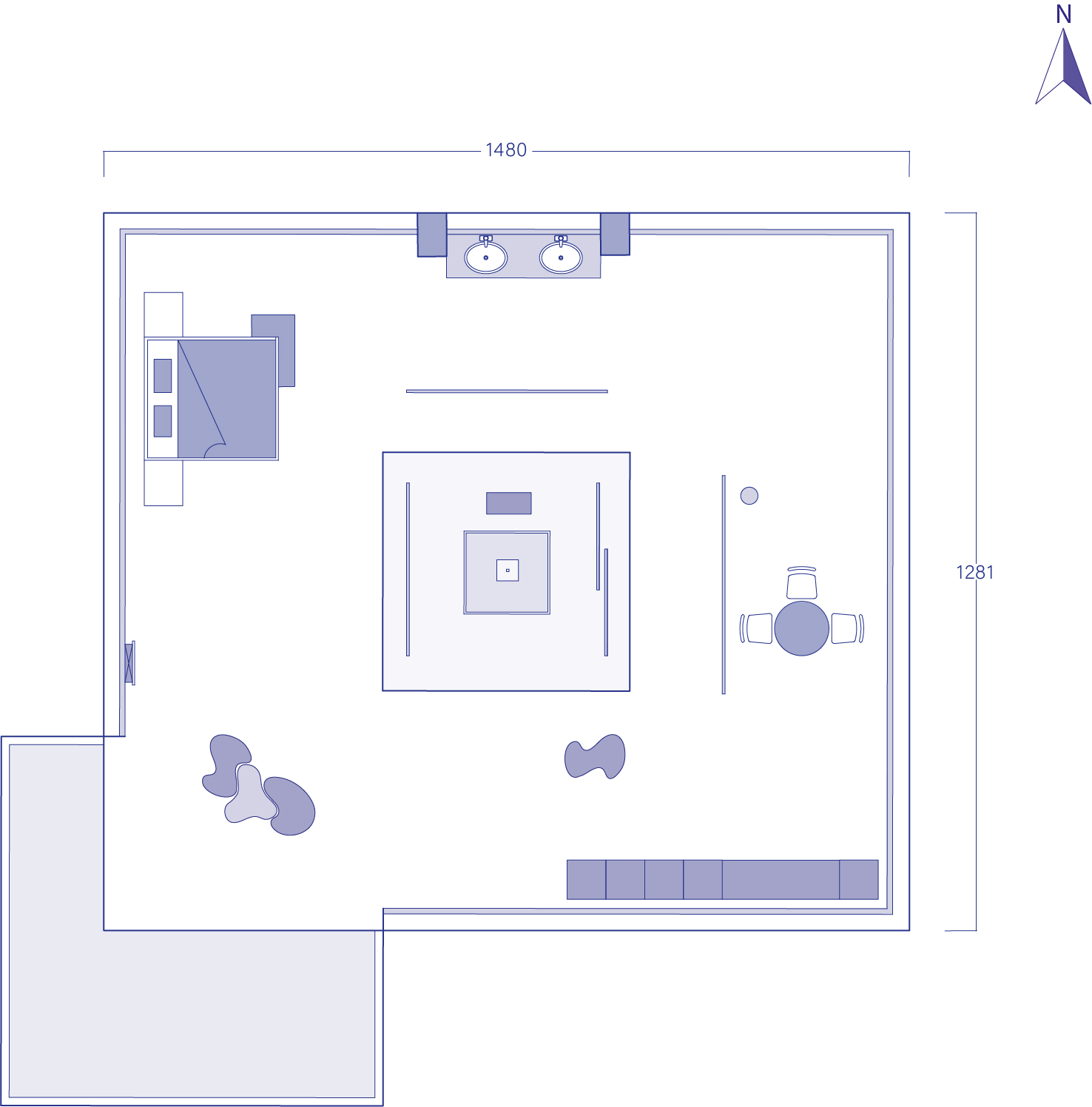 以水为元素的室内设计项目-8